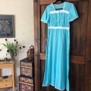 Sweet turquoise blue nightgown